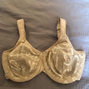 Wacoal Tan Floral Lace Bra